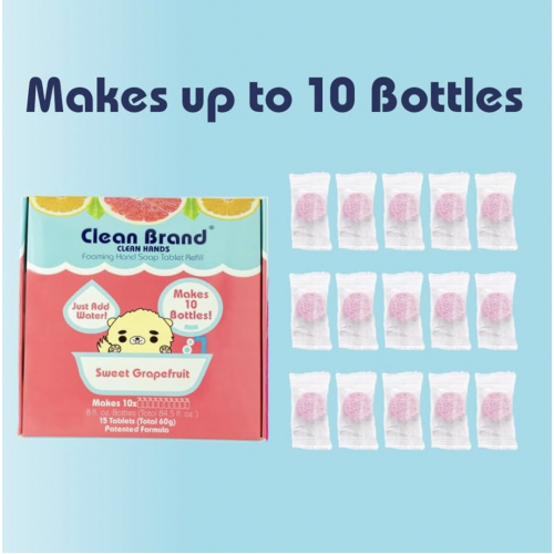 Пенящееся мыло для рук в таблетках