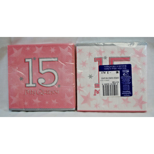 Салфетки бумажные 3-х слойные, "Mis Quince"