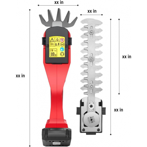 Mellcom Беспроводной триммер для живой изгороди с аккумулятором