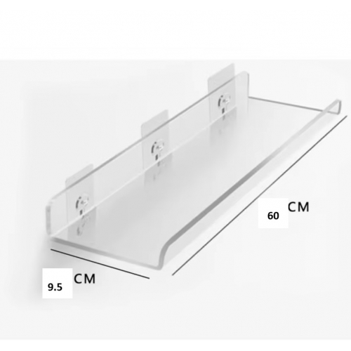 Полка настенная акриловая 