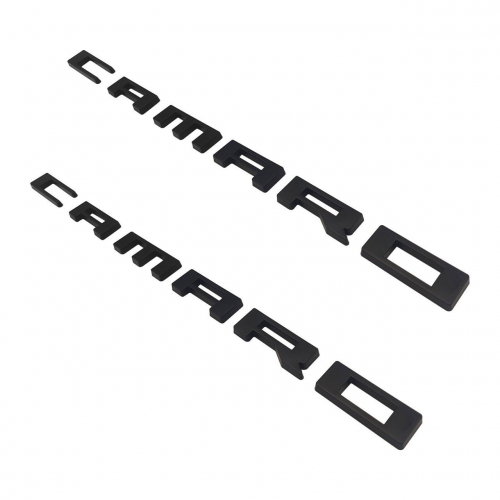 Camaro буквенная эмблема черный значок Camaro