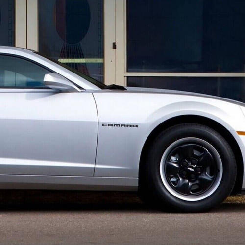 Camaro буквенная эмблема черный значок Camaro