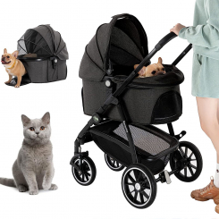 Kenyone Pet Stroller, многофункциональная система для путешествий домашних животных 3 в 1