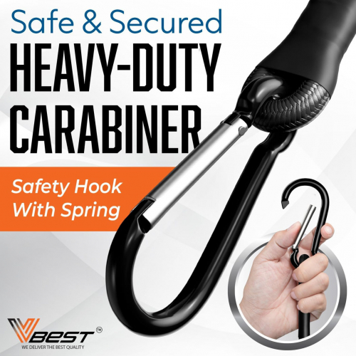 Карабины для амортизационных шнуров с крючками