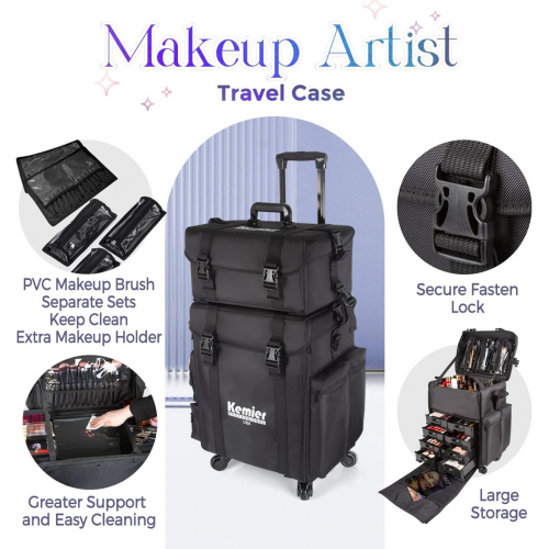 Кейс для макияжа студии Kemier