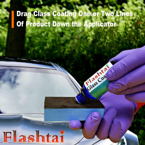 Flashtai Glass Coating — долговечное керамическое покрытие для стёкол автомобиля