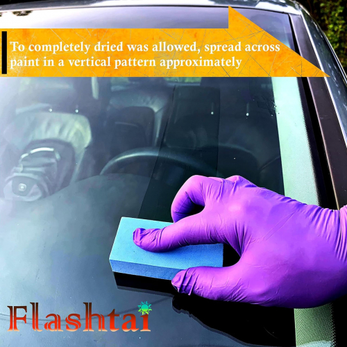 Flashtai Glass Coating — долговечное керамическое покрытие для стёкол автомобиля