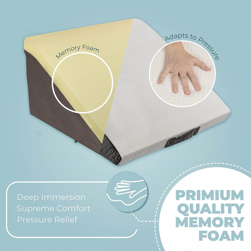 Регулируемая клиновидная подушка из пеноматериала с эффектом памяти