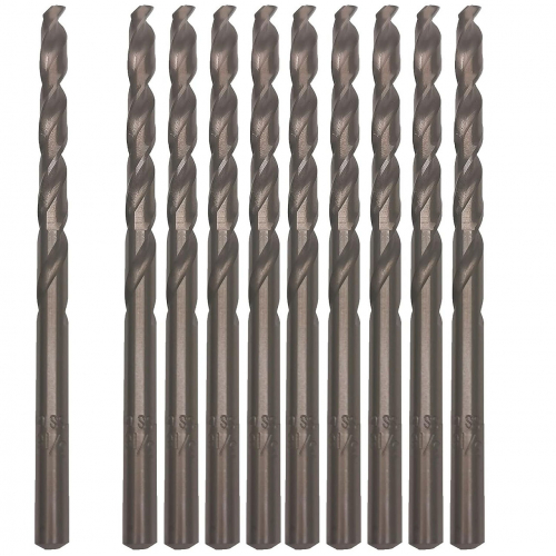 Набор кобальтовых сверл 3/16 дюйма (10 шт.)