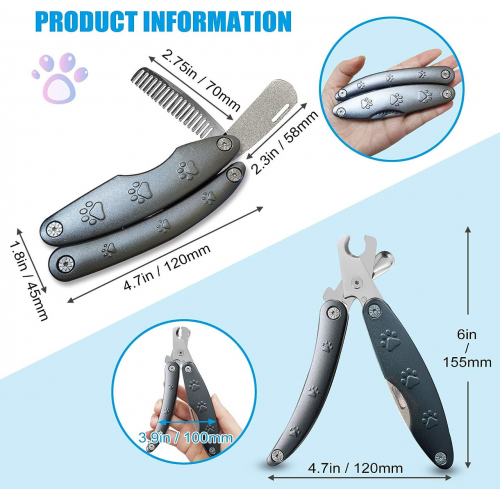 Триммер для собачьих когтей для собак, чувствительных к тревоге