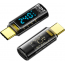 Комплект из 3 адаптеров USB C с цифровым дисплеем