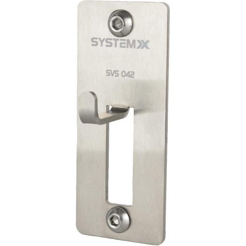 System X Storage SVS 042-3 Короткий одинарный крючок из нержавеющей стали