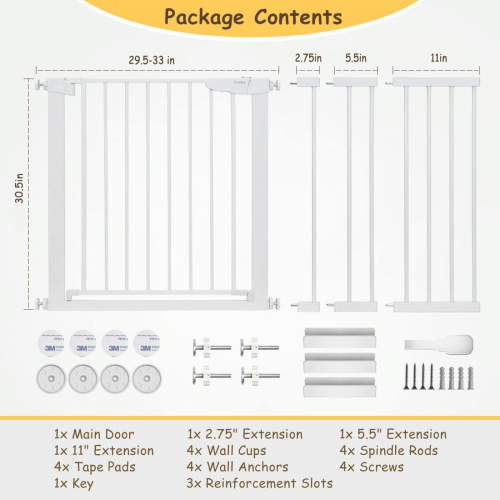 Cumbor самозакрывающиеся детские защитные ворота