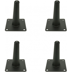 Bitray 4-дюймовые мебельные ножки конической формы