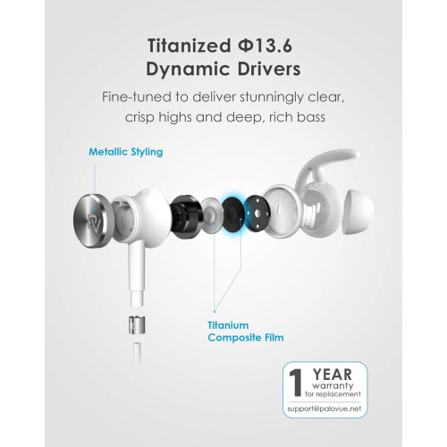 Наушники PALOVUE Lightning с микрофоном