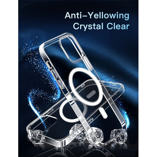 Прозрачный магнитный чехол для iPhone 13 Mini