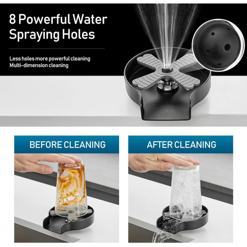 Ополаскиватель для стекла для кухонной мойки yamaro