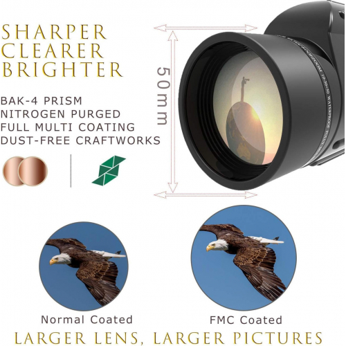 Портативный монокуляр с зумом Emarth