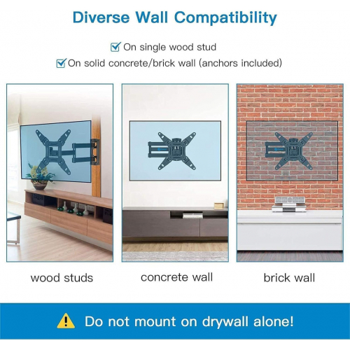 Настенное крепление для ТВ-монитора Pipishell Full Motion PISF1