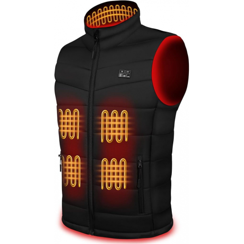 Обновленный легкий жилет с подогревом
