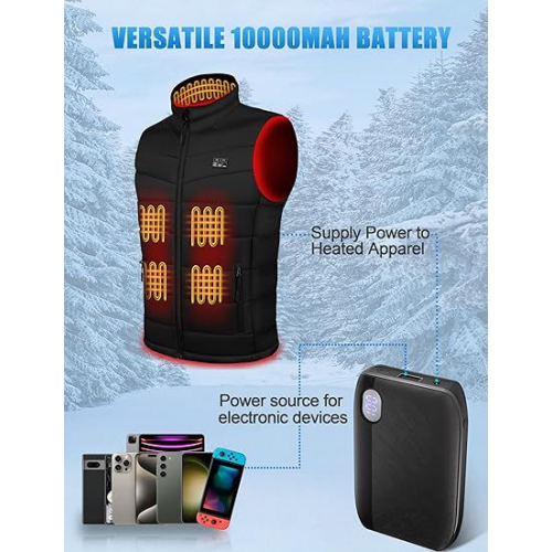 Обновленный легкий жилет с подогревом