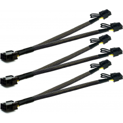 Кабель питания в оплетке для видеокарты, 16 дюймов (3 шт.) TeamProfitcom