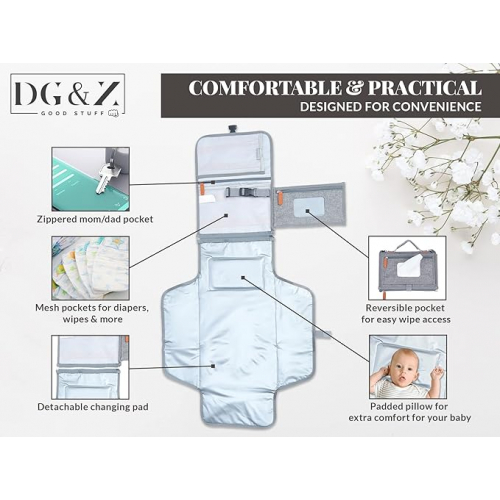 Портативный детский пеленальный столик - сумка 