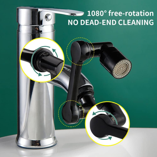 Вращающийся на 1080 удлинитель смесителя