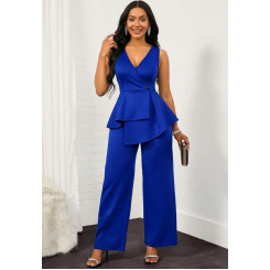 Женский элегантный однотонный костюм