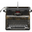 Винтажная ручная пишущая машинка Maplefield