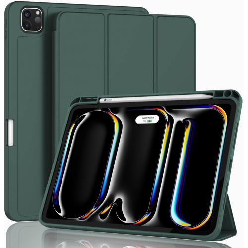 Чехол ZryXal 2024 iPad Pro 11 дюймов M4 (5-го поколения) с держателем для карандаша