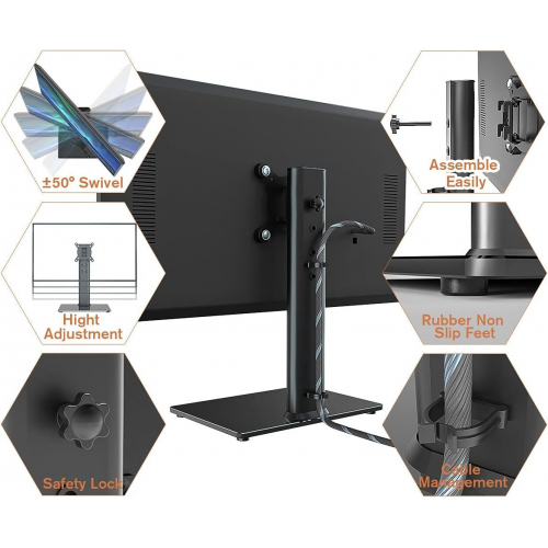 Универсальная поворотная подставка для телевизора
