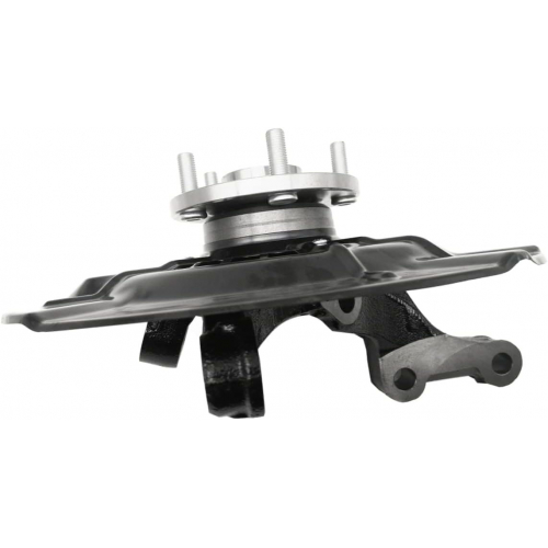 Передний левый поворотный кулак и ступица