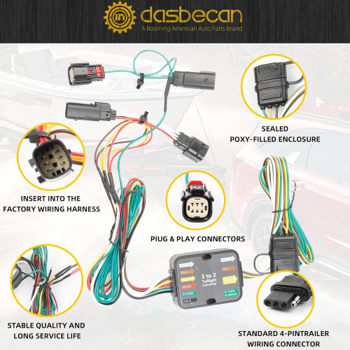 Комплект проводки для прицепа Dasbecan 56426