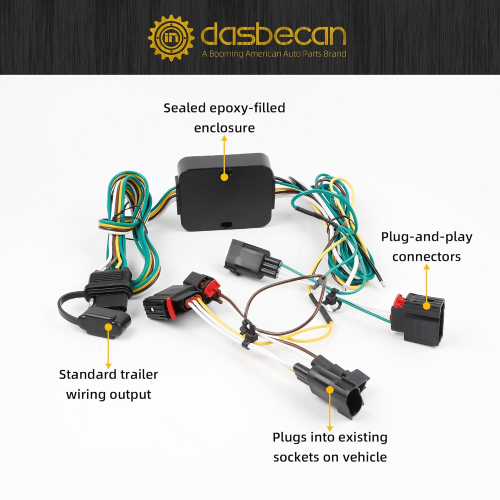 Комплект проводки для прицепа Dasbecan 56426