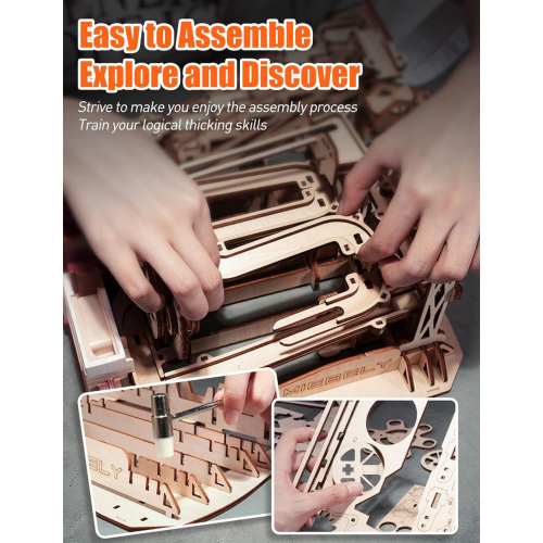 MIEBELY Электрические 3D Деревянные Пазлы