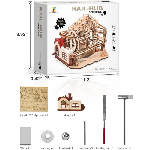 MIEBELY Электрические 3D Деревянные Пазлы