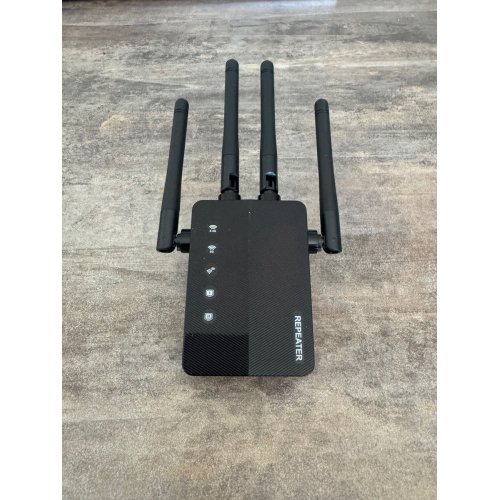 WiFi репитер Dual Band 1200 Mbps (черный)