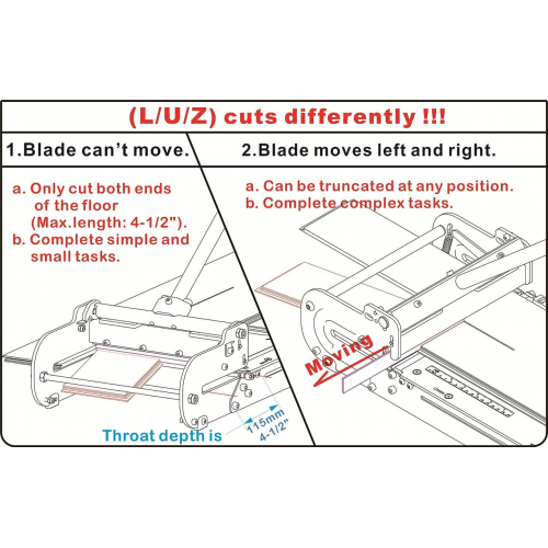13-дюймовый резак для виниловых полов LVT-330