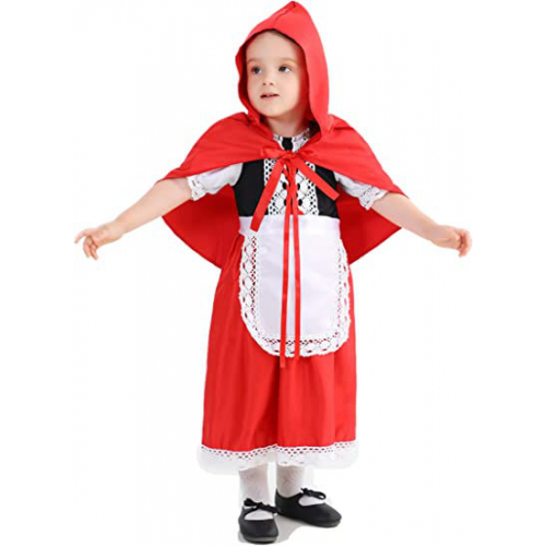 Костюм красной шапочки для девочек р 14