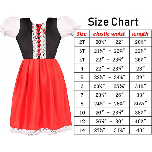 Костюм красной шапочки для девочек р 14