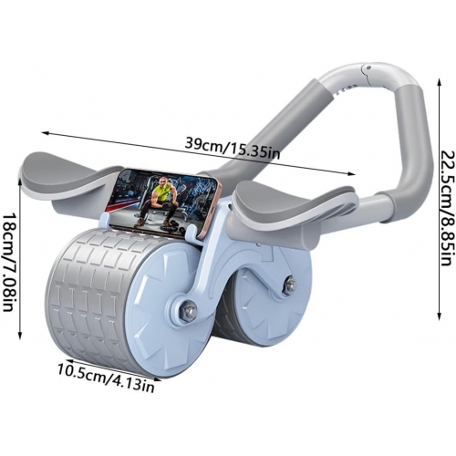 Ролик для пресса с подлокотником для упражнений на брюшной пресс