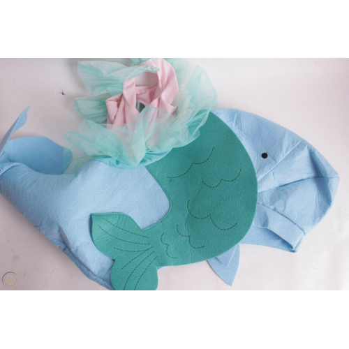 Детский 3D костюм русалки и дельфина на Хэллоуин