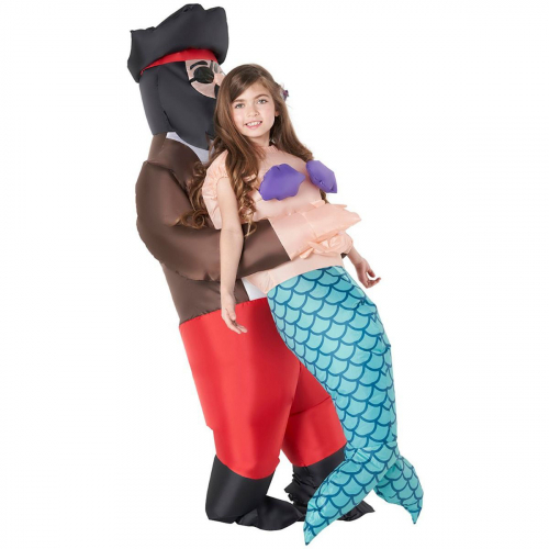 Надувной костюм пиратской русалки pick me up