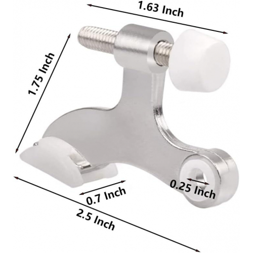 Дверные стопоры с шарнирными штифтами Obtanim, 4 шт. в упаковке