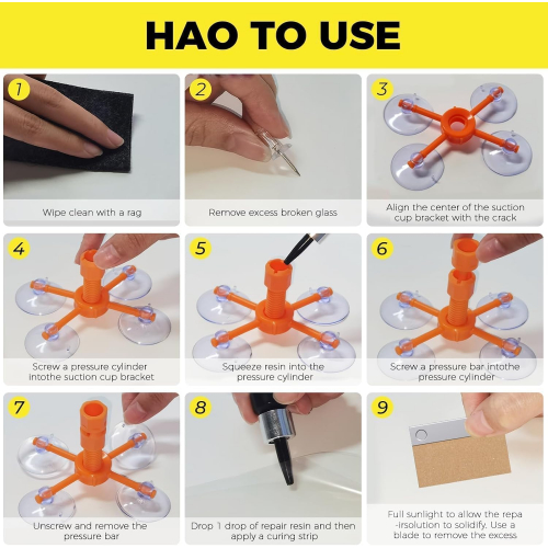 Набор для ремонта лобового стекла