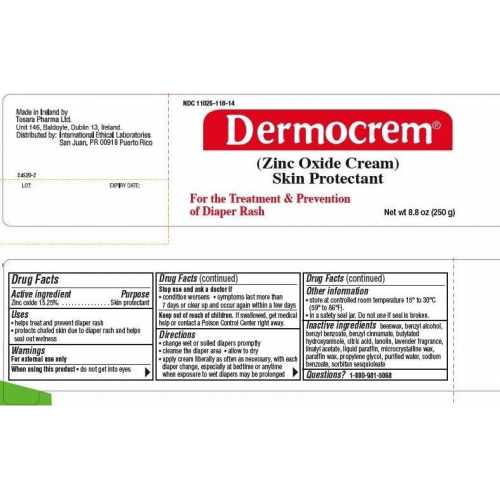 Дермокрем 4,4 унции. (125G)