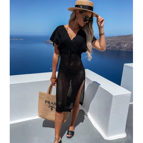 Вязаная крючком туника