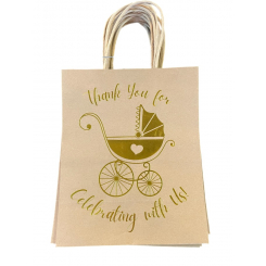 Подарочный пакет (бежевый)