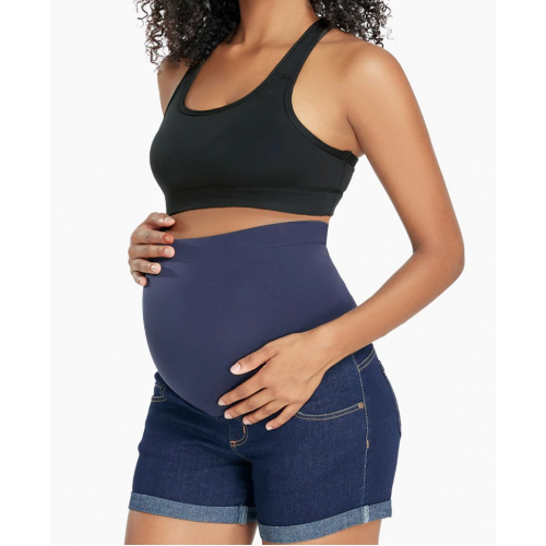 Женские эластичные шорты для беременных 